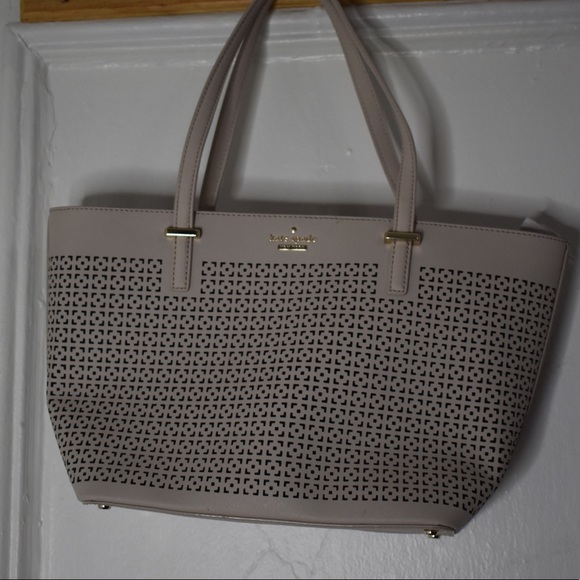 Kate spade laser dot cut tote - Picture 2 of 5
